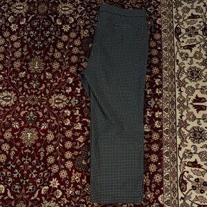 Women’s Black and White Checkered Pants